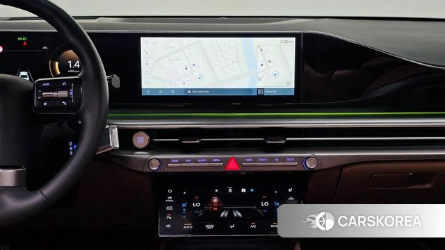 Hyundai Grandeur Hybrid (GN7) 2023 Черный из Кореи, фото 4