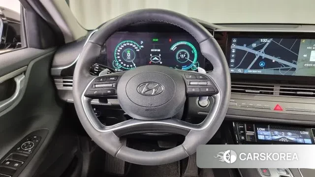 Hyundai The New Grandeur IG Hybrid 2022 Черный из Кореи, фото 4