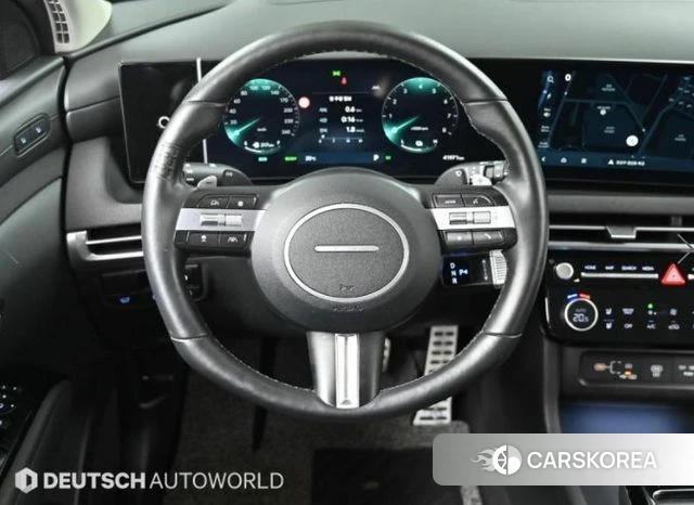 Hyundai The New Tucson Hybrid (NX4) 2024 Серый из Кореи, фото 4