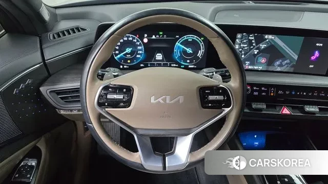 Kia K8 Hybrid 2022 Серый из Кореи, фото 4