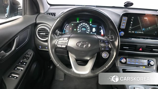 Hyundai Kona Electric 2018 Синий нефрит из Кореи, фото 4