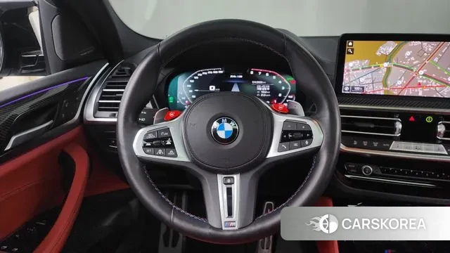 BMW X4M (G02) 2023 Серебристо-серый из Кореи, фото 4