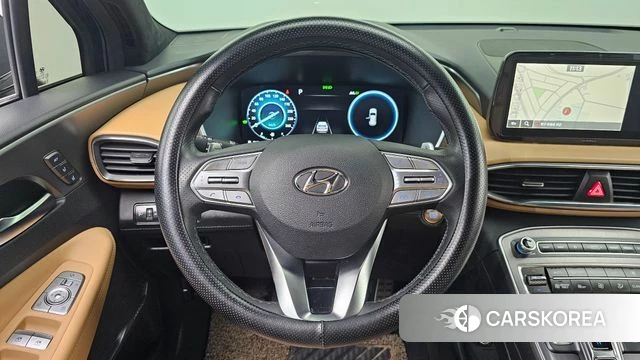 Hyundai The New Santa Fe 2022 Черный из Кореи, фото 4