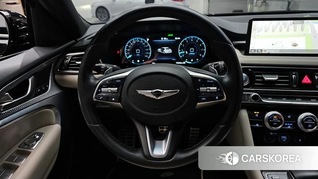 Genesis The New G70 2022 Черный из Кореи, фото 4