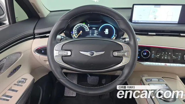 Genesis GV70 2021 Темно-зеленый из Кореи, фото 4
