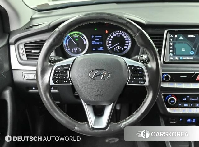 Hyundai Sonata New Rise Hybrid 2019 Белый из Кореи, фото 4