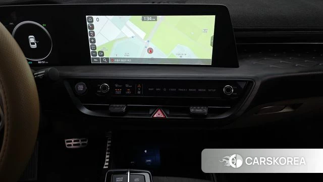Kia K8 Hybrid 2022 Белый из Кореи, фото 4