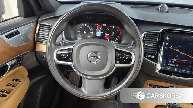 Volvo XC90 second Generation 2018 Серебристо-серый из Кореи, фото 4