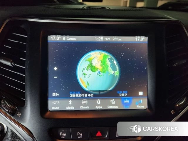 Jeep Cherokee (KL) 2018 Коричневый из Кореи, фото 4