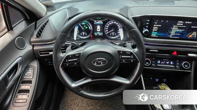 Hyundai Sonata Hybrid (DN8) 2021 Белый из Кореи, фото 4