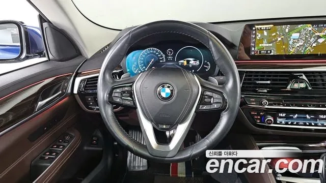 BMW 6 Series GT (G32) 2019 Синий из Кореи, фото 4