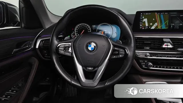 BMW 5 Series (G30) 2018 Серый из Кореи, фото 4