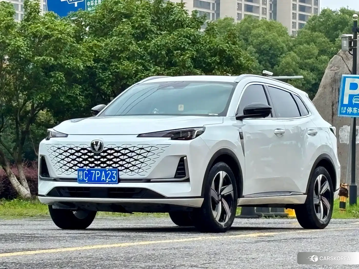 Chang'an Changan CS55PLUS 2024 Белый из Китая, фото 4