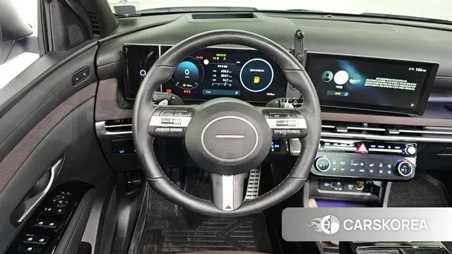 Hyundai The New Tucson Hybrid (NX4) 2025 Белый из Кореи, фото 4