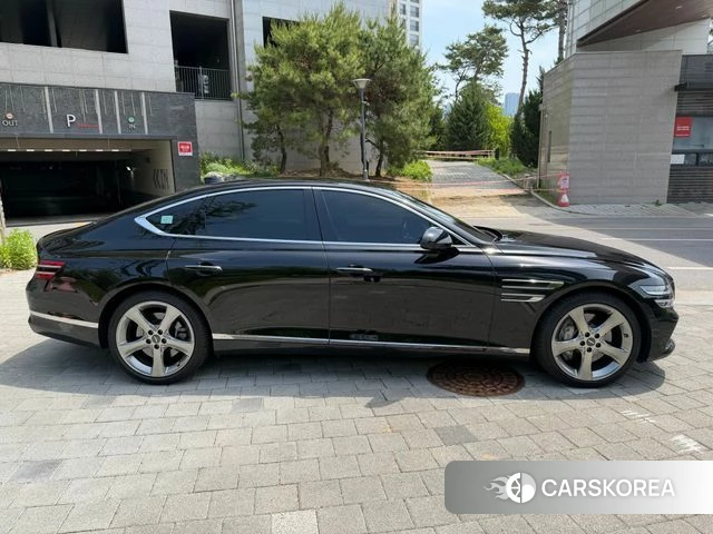 Genesis G80 (RG3) 2021 Черный из Кореи, фото 4