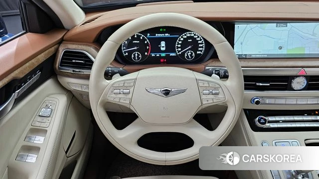 Genesis G90 2021 Синий из Кореи, фото 4