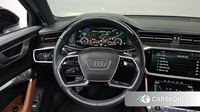 Audi A6 (C8) 2022 Черный из Кореи, фото 4