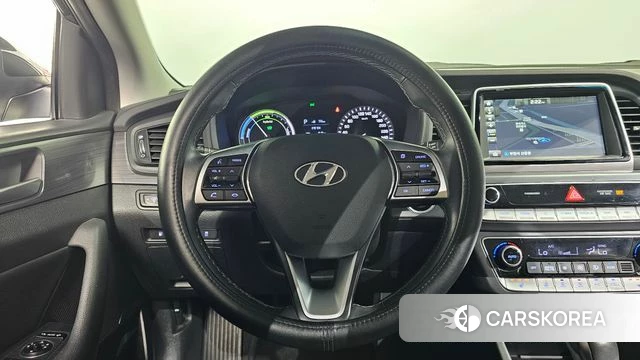 Hyundai Sonata New Rise Hybrid 2018 Черный из Кореи, фото 4