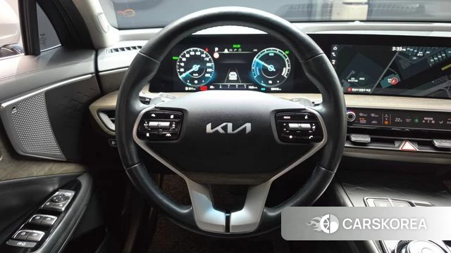 Kia K8 Hybrid 2023 Серебристо-серый из Кореи, фото 4