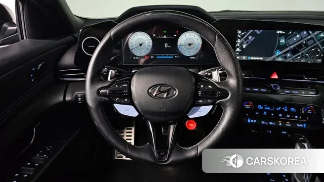 Hyundai Avante (CN7) 2022 Черный из Кореи, фото 4