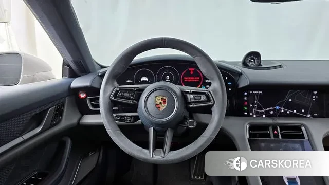 Porsche Taycan 2021 Серебристо-серый из Кореи, фото 4
