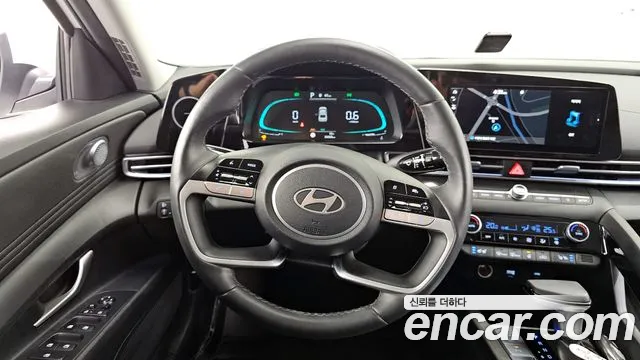 Hyundai The New Avante (CN7) 2023 Белый из Кореи, фото 4