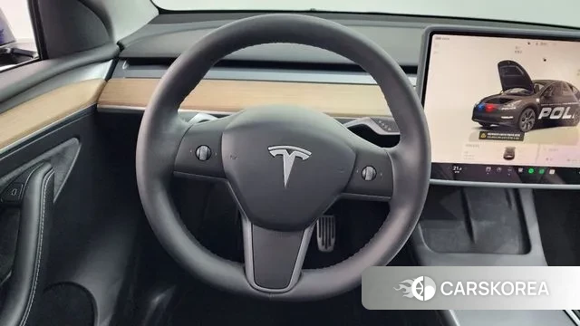 Tesla Model Y 2023 Синий из Кореи, фото 4