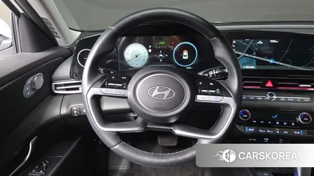 Hyundai The New Avante (CN7) 2023 Белый из Кореи, фото 4