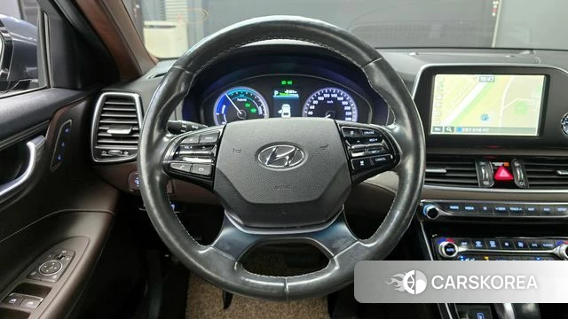 Hyundai Grandeur IG Hybrid 2018 Серый из Кореи, фото 4