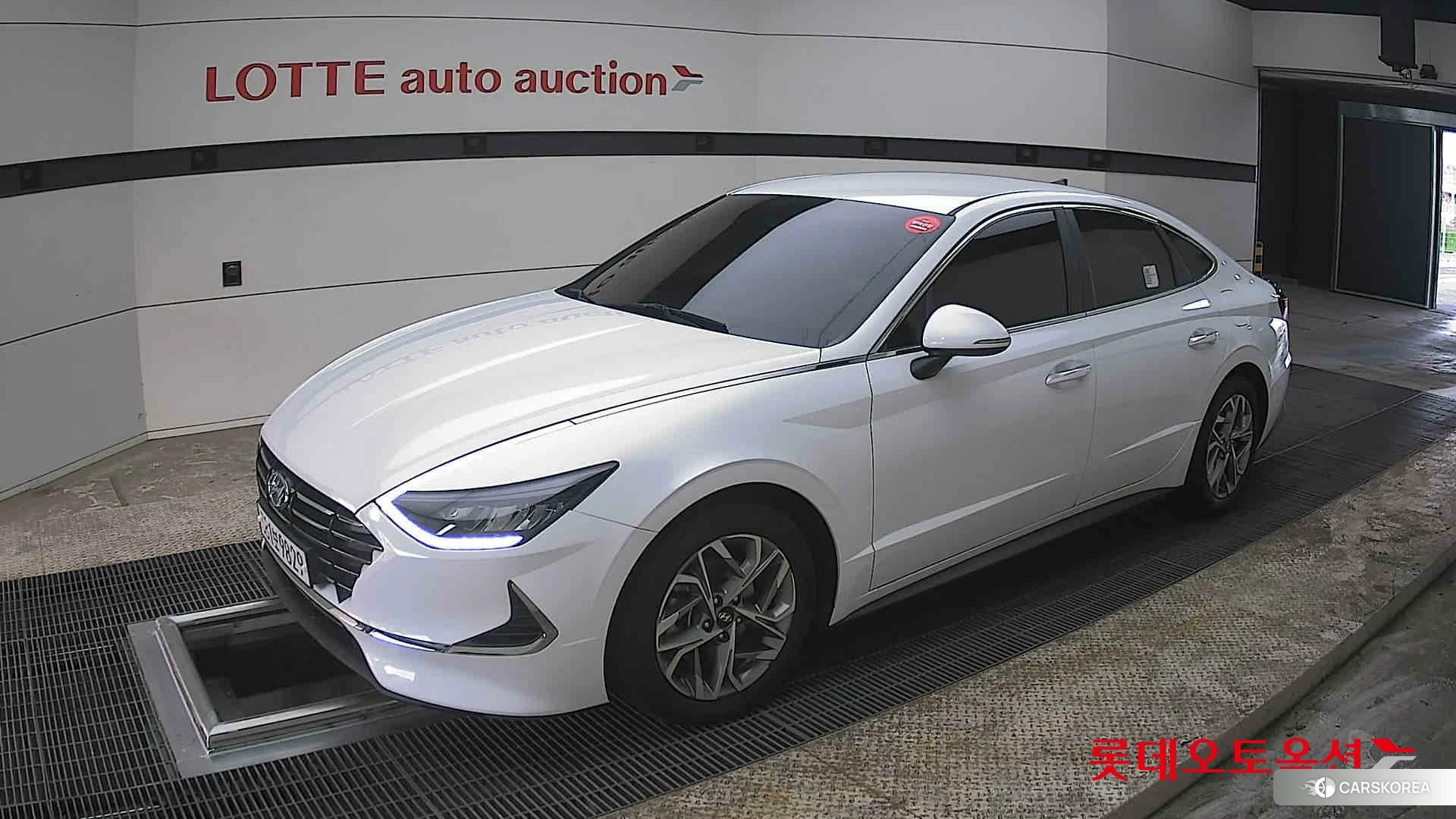 Hyundai Sonata 2021 White cream (optional) из Кореи, фото 4