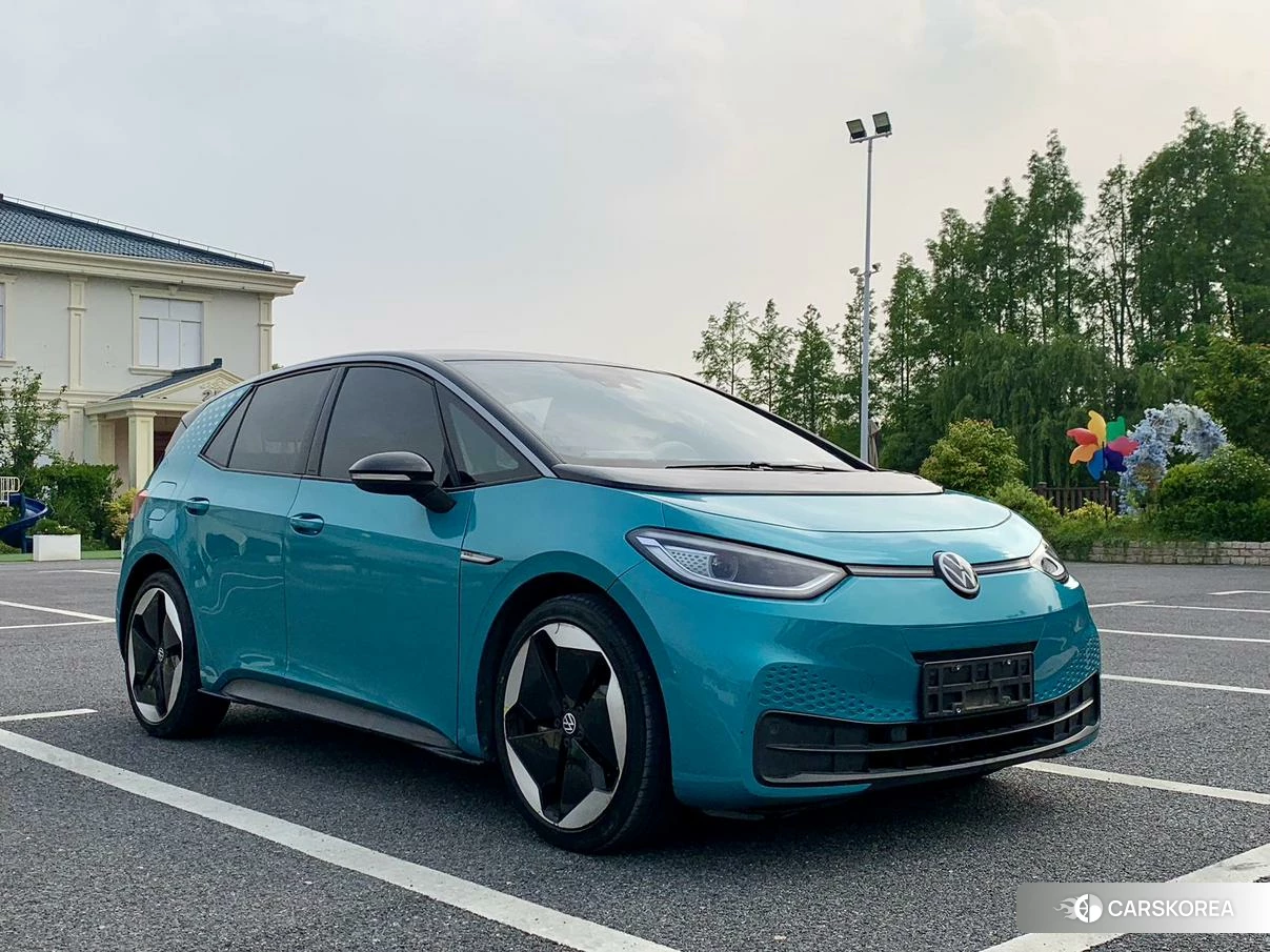 Volkswagen ID.3 2022 Зеленый из Китая, фото 4