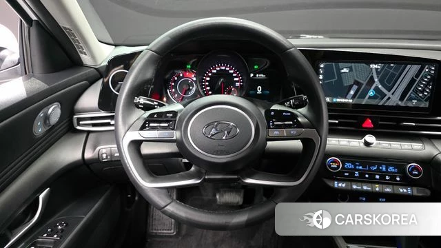 Hyundai Avante (CN7) 2023 Белый из Кореи, фото 4