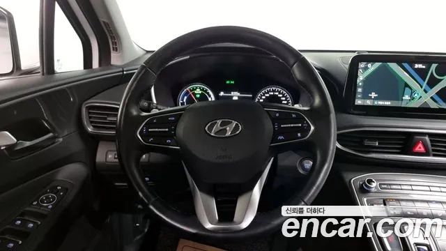 Hyundai The New Santa Fe 2023 Белый из Кореи, фото 4