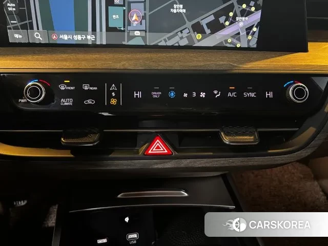 Kia K8 Hybrid 2021 Черный из Кореи, фото 4