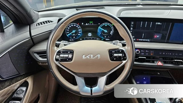 Kia K8 Hybrid 2022 Синий из Кореи, фото 4