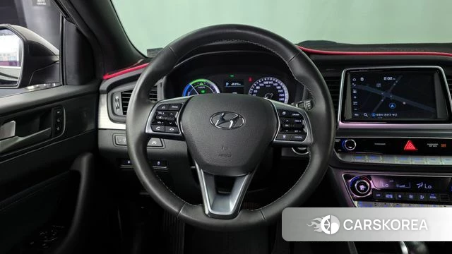 Hyundai Sonata New Rise Hybrid 2018 Черный из Кореи, фото 4