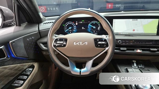 Kia K8 Hybrid 2022 Серый из Кореи, фото 4