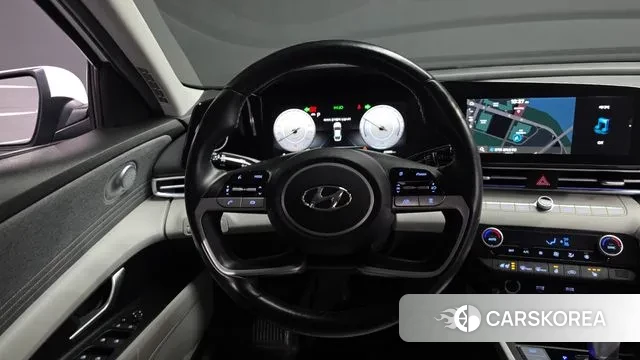 Hyundai Avante Hybrid (CN7) 2020 Белый из Кореи, фото 4