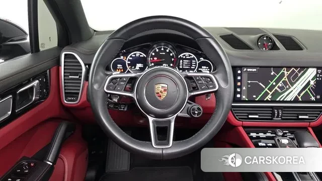 Porsche Cayenne (PO536) 2023 Черный из Кореи, фото 4