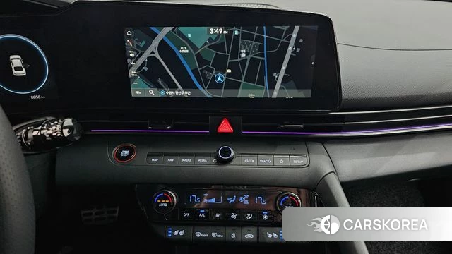 Hyundai The New Avante (CN7) 2025 Черный из Кореи, фото 4