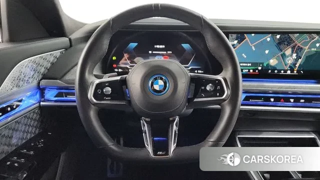 BMW i7 (G70) 2023 Черный из Кореи, фото 4