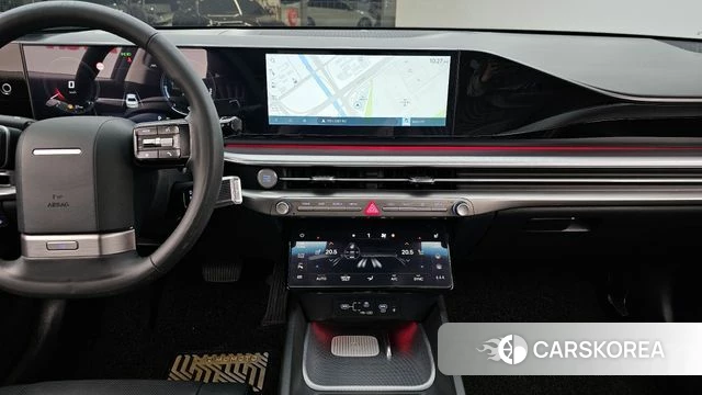 Hyundai Grandeur Hybrid (GN7) 2023 Черный из Кореи, фото 4