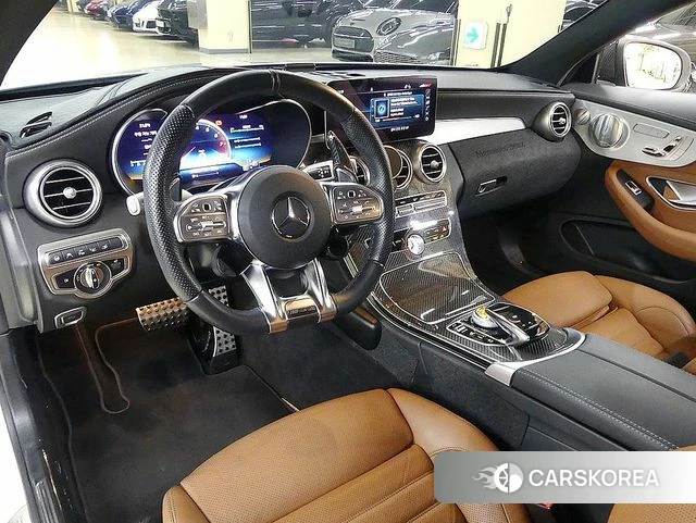 Mercedes-Benz C-Class W205 2022 Белый из Кореи, фото 4