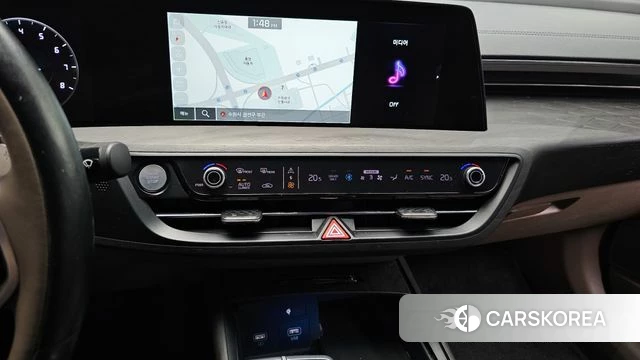 Kia K8 Hybrid 2021 Черный из Кореи, фото 4