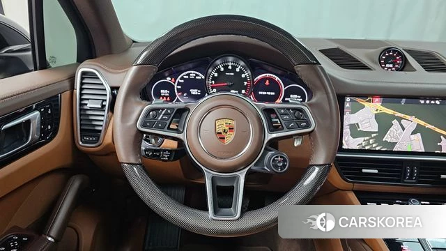 Porsche Cayenne (PO536) 2021 Черный из Кореи, фото 4