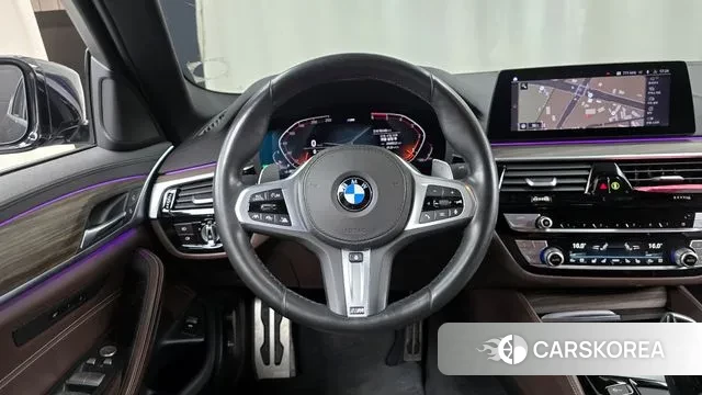 BMW 5 Series (G30) 2019 Черный из Кореи, фото 4