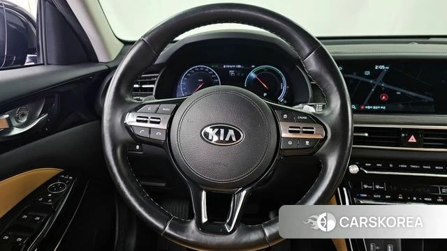 Kia K7 Premier Hybrid 2021 Черный из Кореи, фото 4