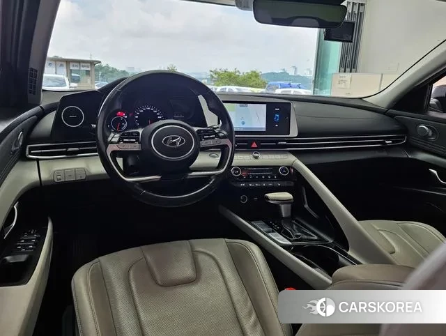 Hyundai Avante (CN7) 2020 Серебристо-серый из Кореи, фото 4