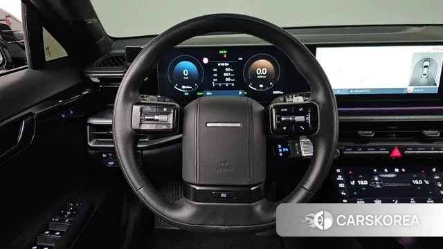 Hyundai Grandeur Hybrid (GN7) 2023 Черный из Кореи, фото 4