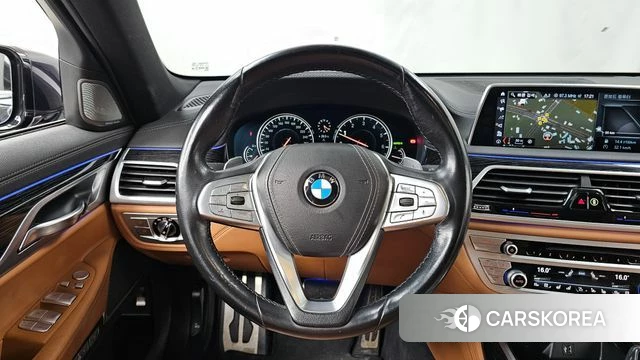 BMW 7 Series (G11) 2018 Черный из Кореи, фото 4